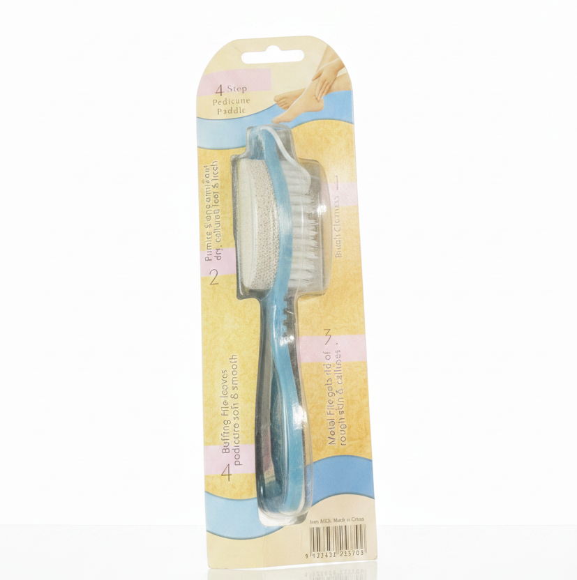 4 IN 1 Pedicure Paddle | Foot Care | Pumic Stone | Dead Skin Remover