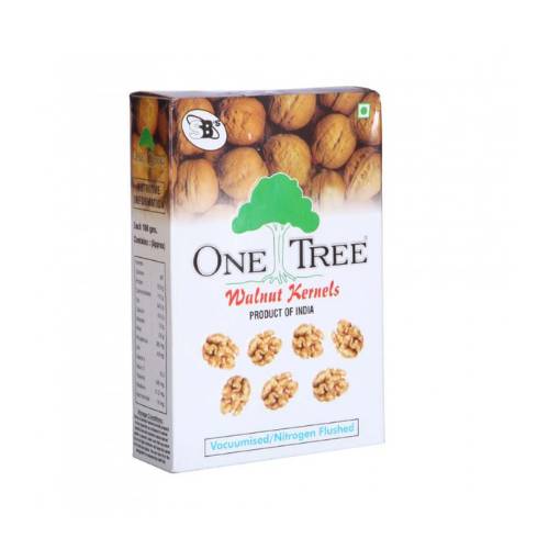 One Tree Pure and Natural walnut Kernals Dry Fruits | Akhrot Walnut without shell- 250 Grams