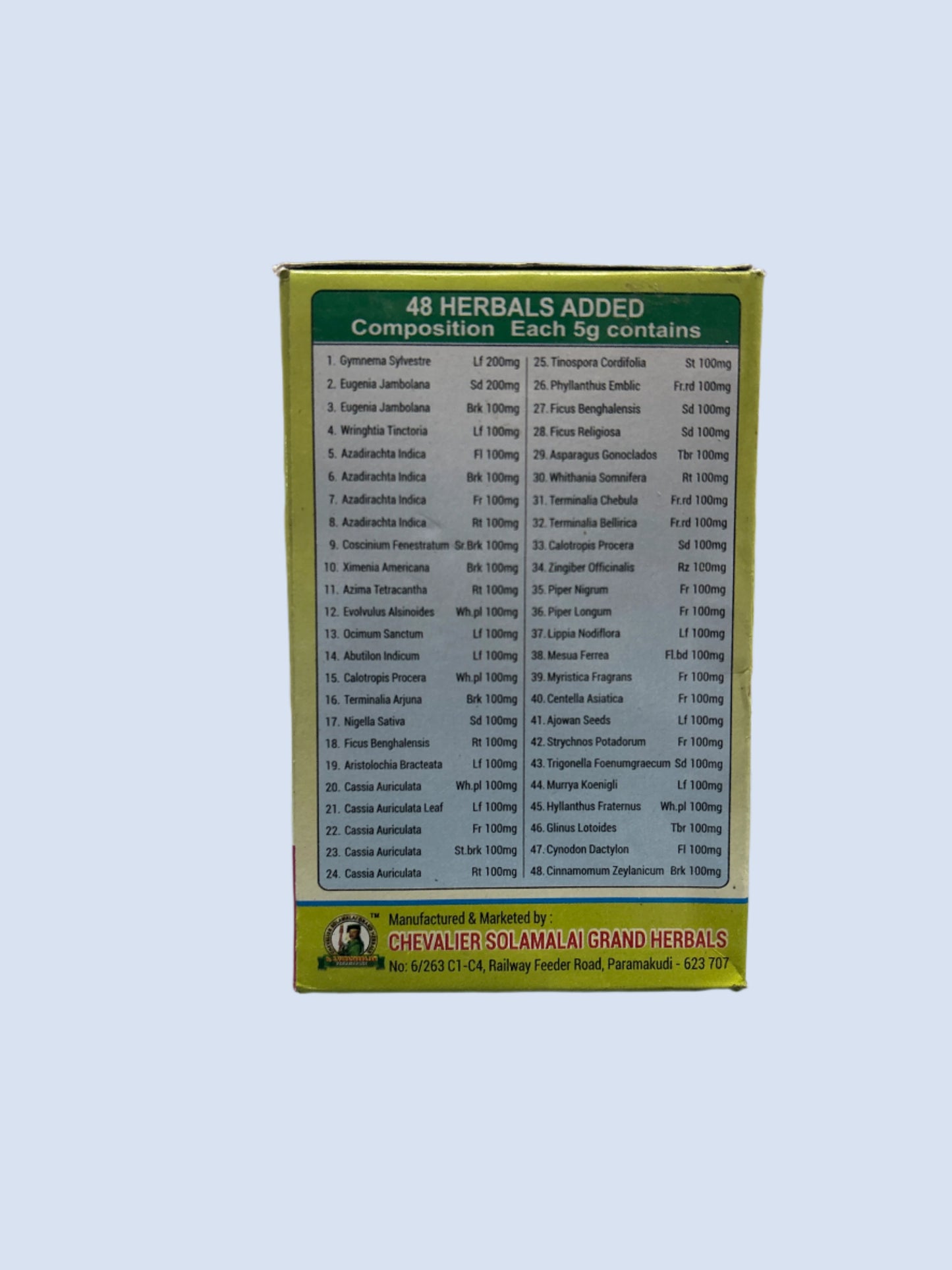 Solaimalai | Sarkkarai kolli Chooranam