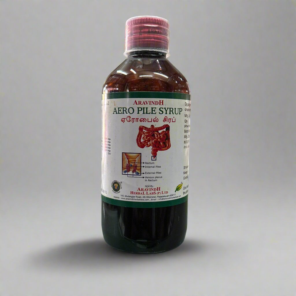 Aravinth Herbals | Aero Pile Syrup 200ml (pack of 2)