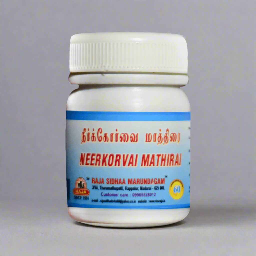 VKS Raja Sidhaa | Neerkorvai Tablets | 100Nos