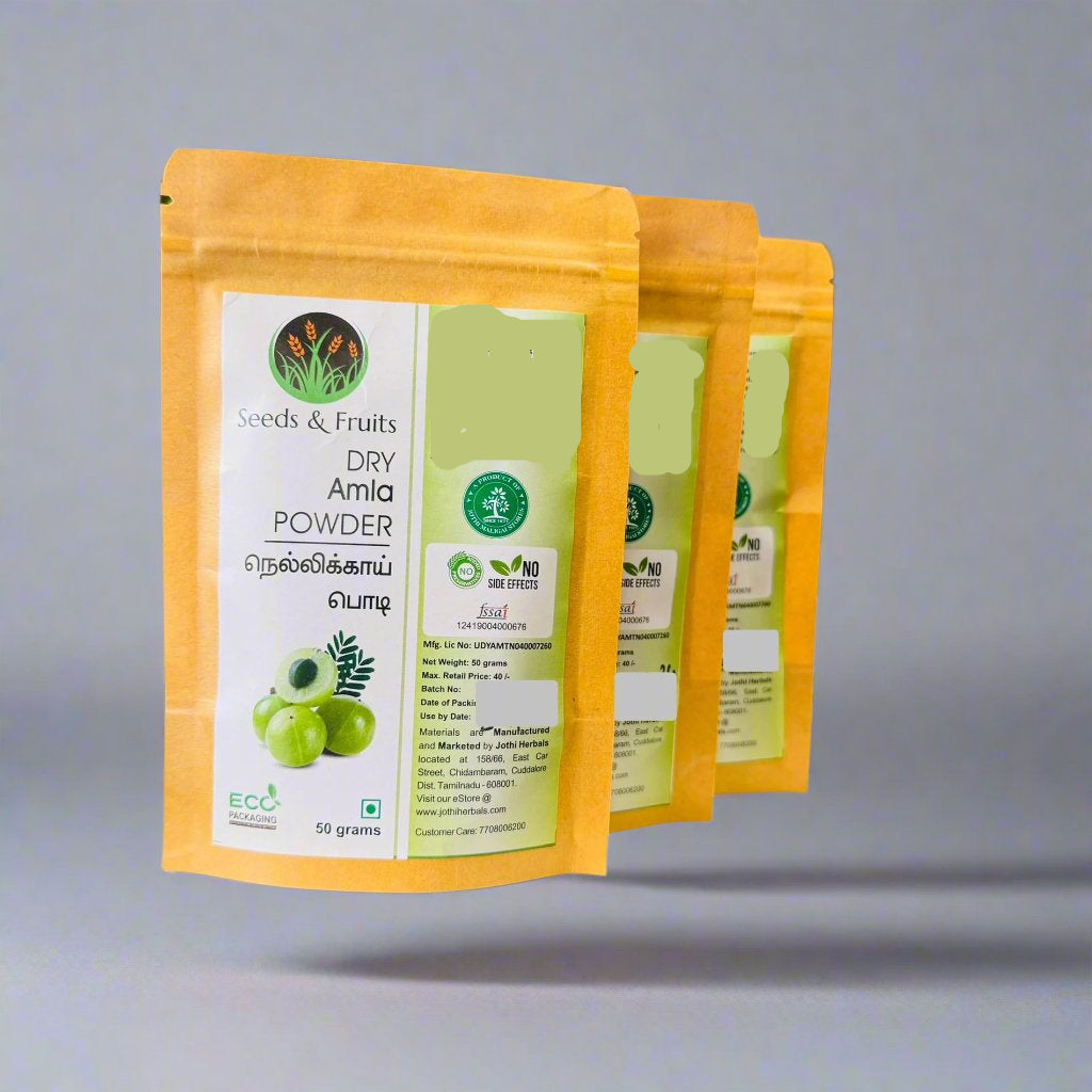 Jothi's Nellikai Powder | Amla | Pack Of 3 | 50g