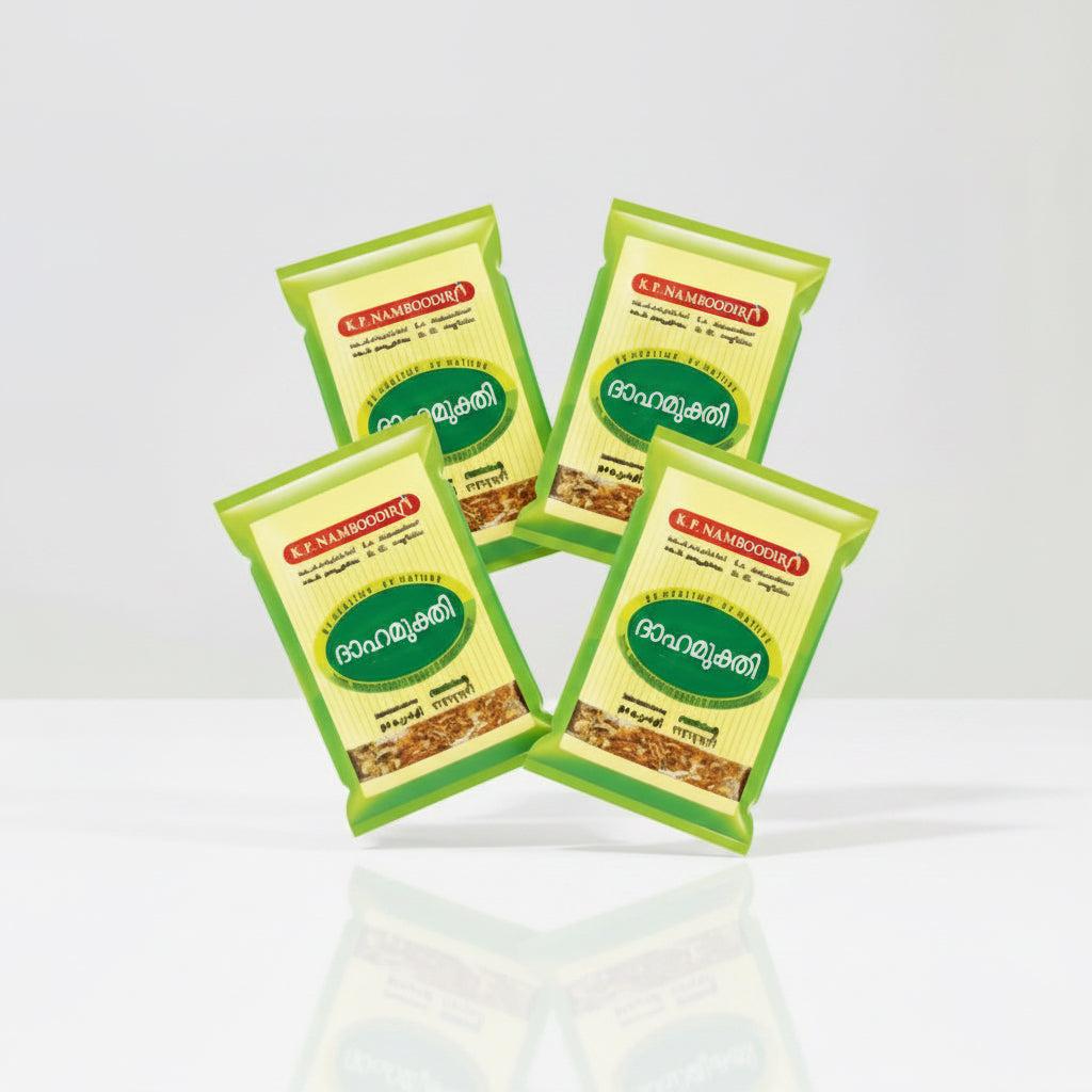 K.P. Namboodiri's Dahamukthi 25gm (pack of 4)