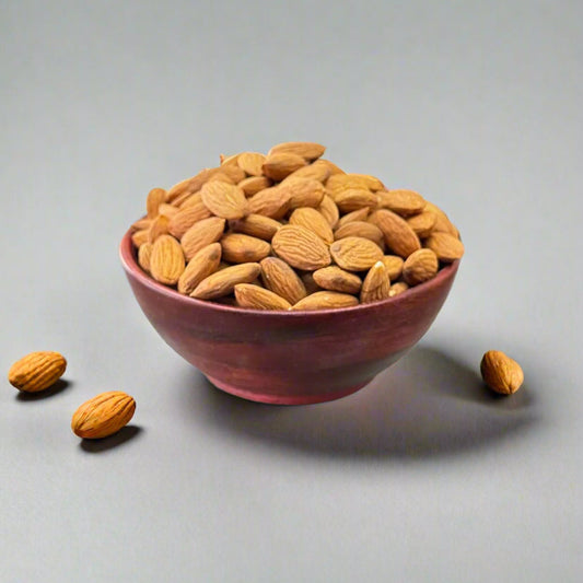 Raw Almonds | Badam | Almonds | Pure Raw Almonds Whole | Real Nuts | High In Fiber | Badam Giri | Rich In Protein, Magnesium, Phosphorus And Dietary Fibre, Nuts & Dry Fruits
