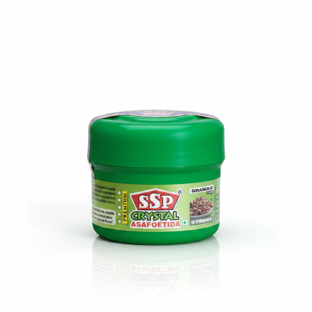 SSP Premium Asafoetida Jar| CRYSTAL | No Added GUM