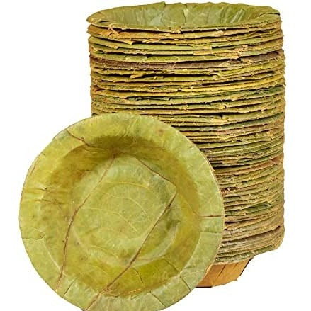 Thonnai | தொன்னை | 90-100 Pcs of Handmade Natural Organic | Easy Disposable Leaves Cup
