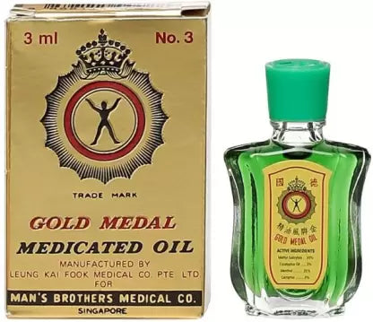 Singapore | imported Gold Medal Medicated oil