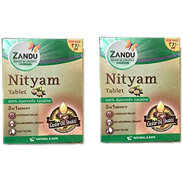 Zandu | Nityam Ayurvedic Vati 8Nos