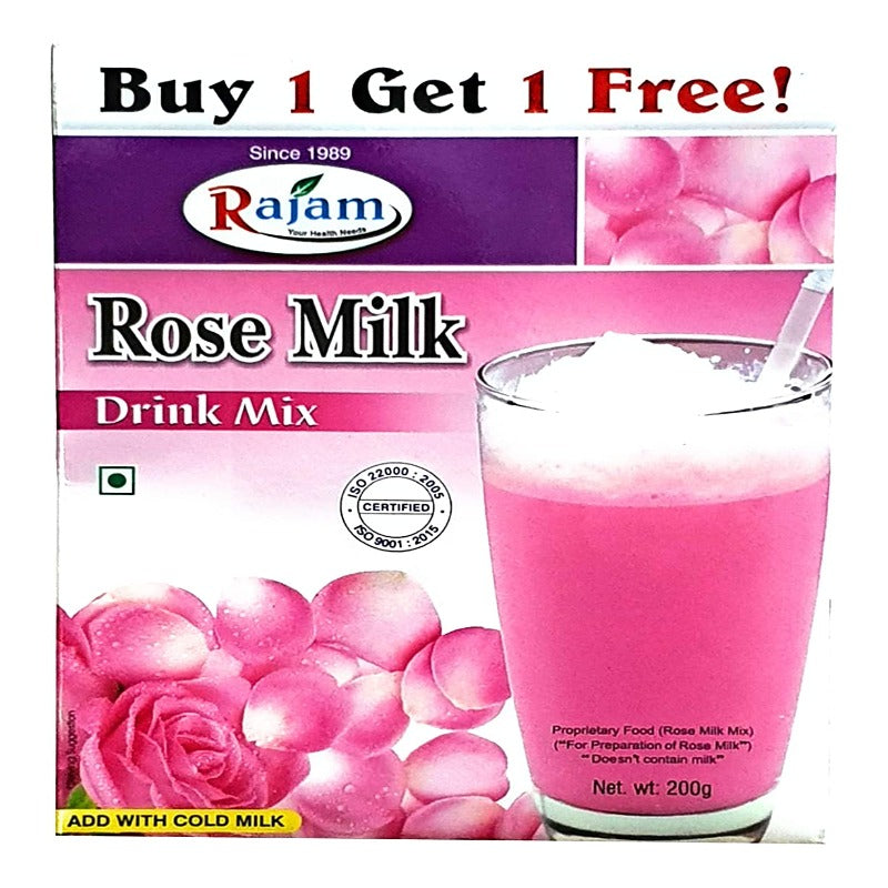 Rajam Rose Milk Drink Mix Box 1 Get 1 – Jothi Herbals