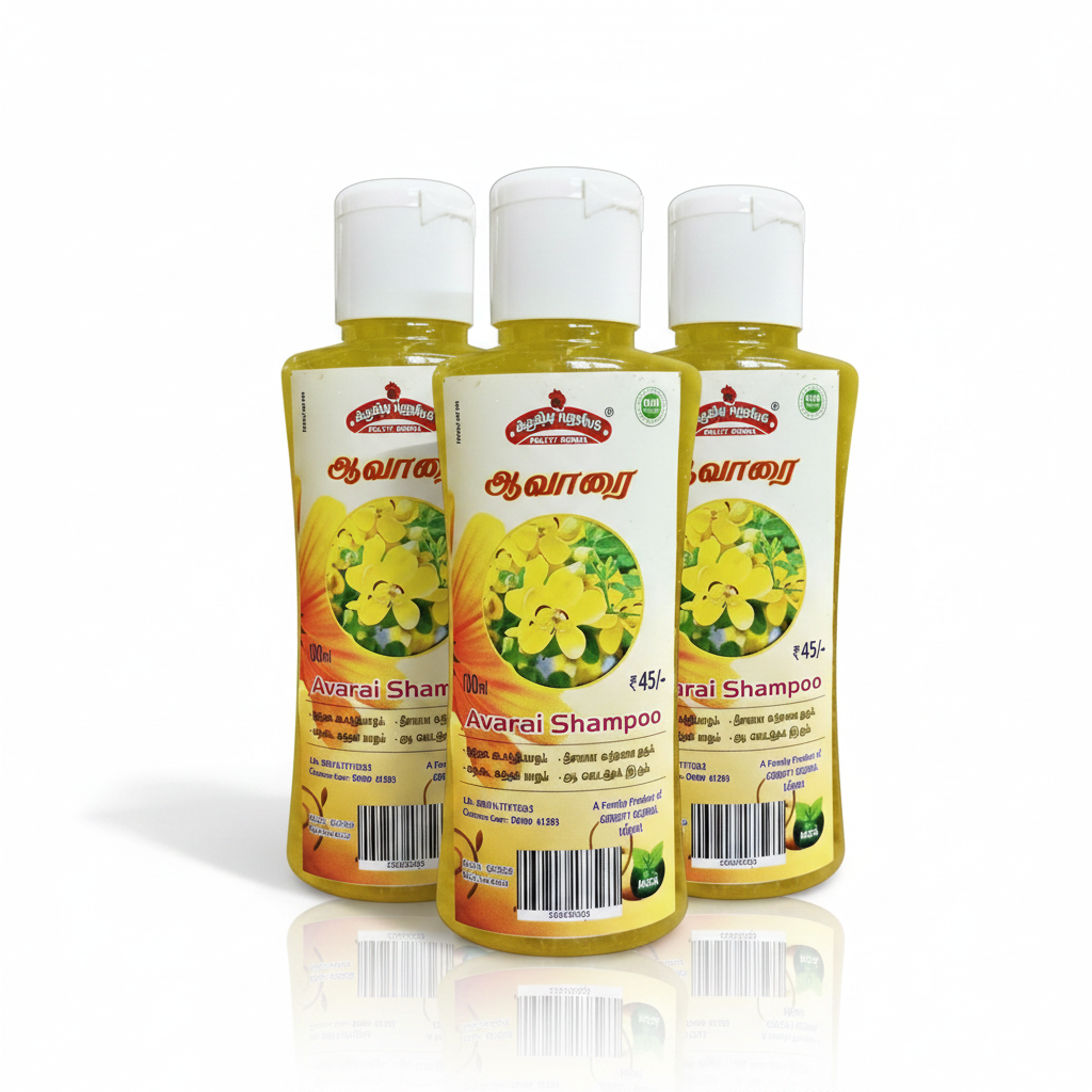 Sirusty Herbal AVARAI SHAMPOO 100ML (Pack Of 3)