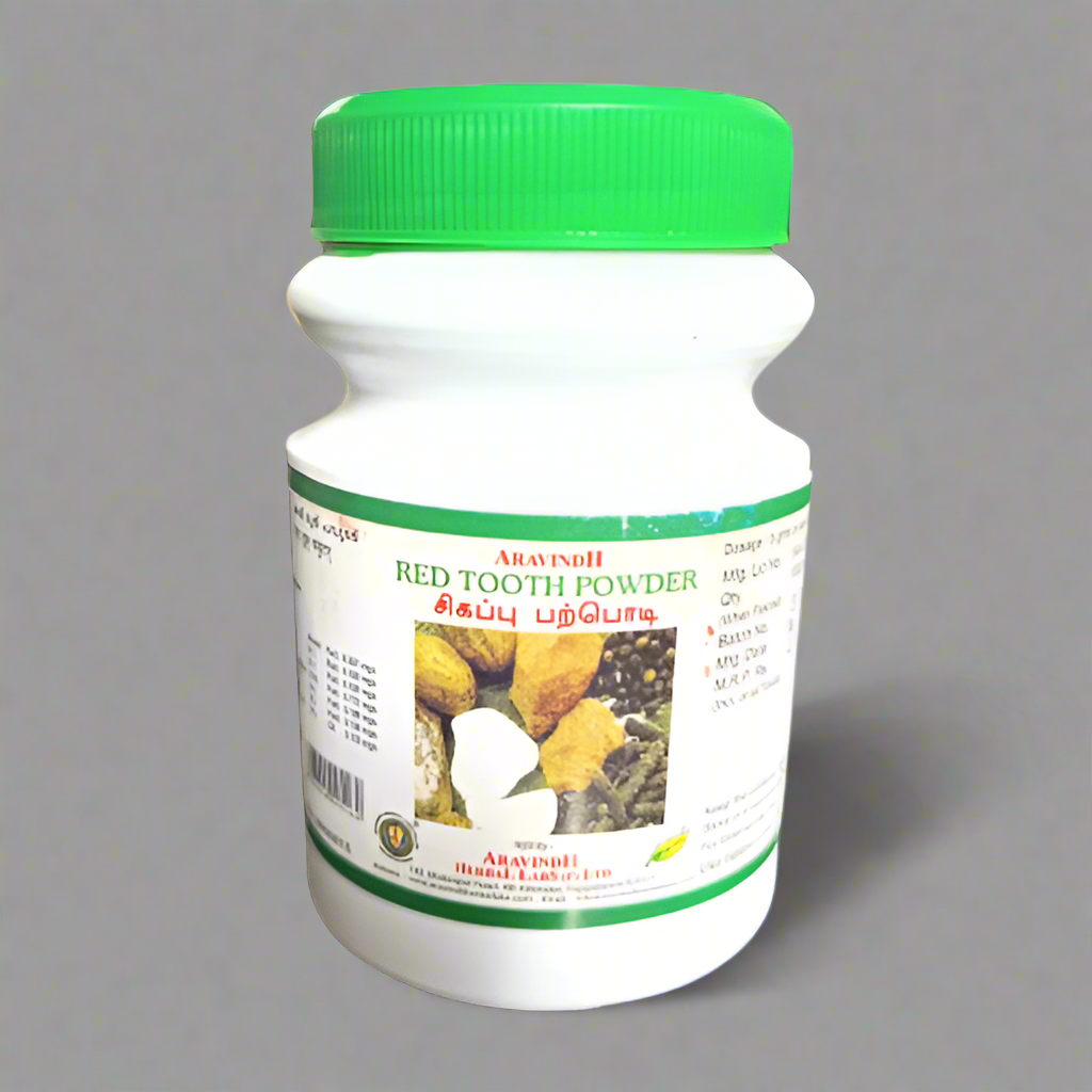 Aravinth Herbals | Red Tooth Powder For Herbal dental Care