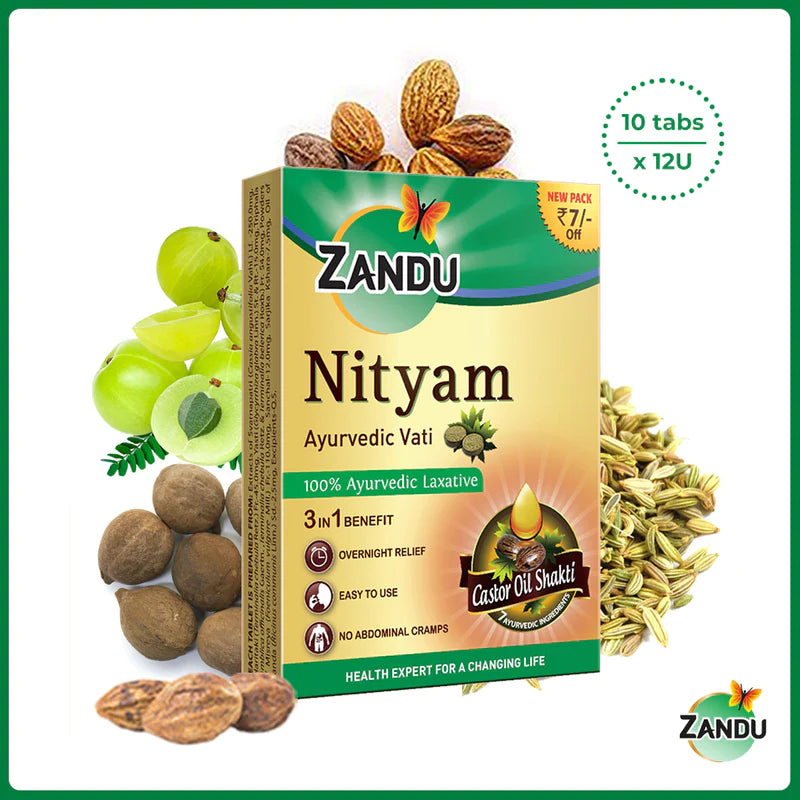 Zandu | Nityam Ayurvedic Vati 8Nos