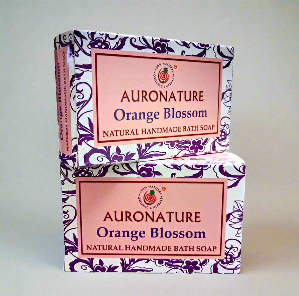 Auronature | Orange Blossom Handmade soap 75 gms