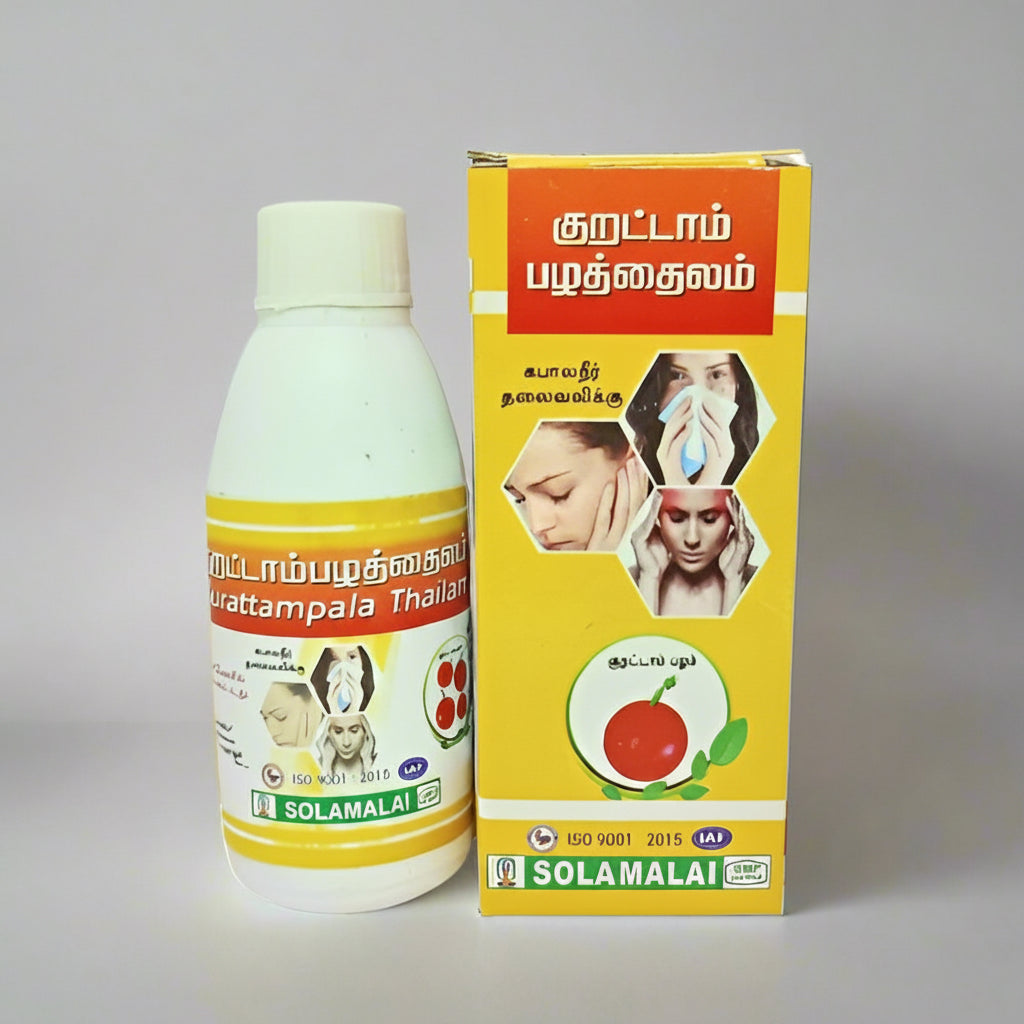 Solaimalai | Kurattampala Thailam 100ml