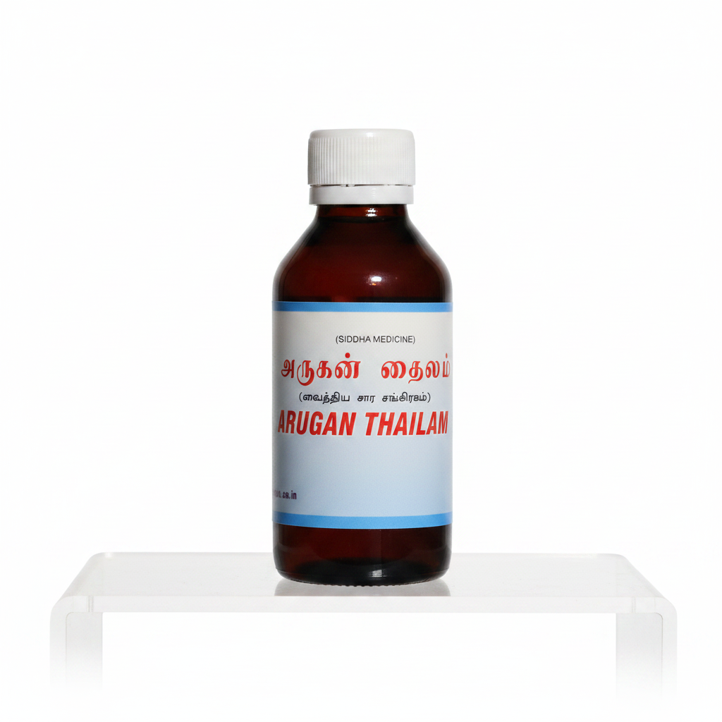 VKS Raja Sidhaa | Arugan Thailam | 100ml