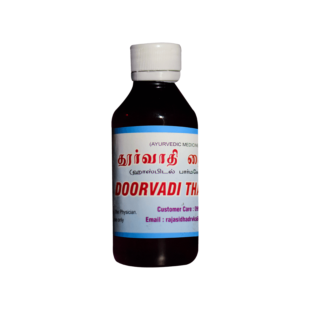VKS Raja Sidhaa | Doorvadi Thailam | 100ml