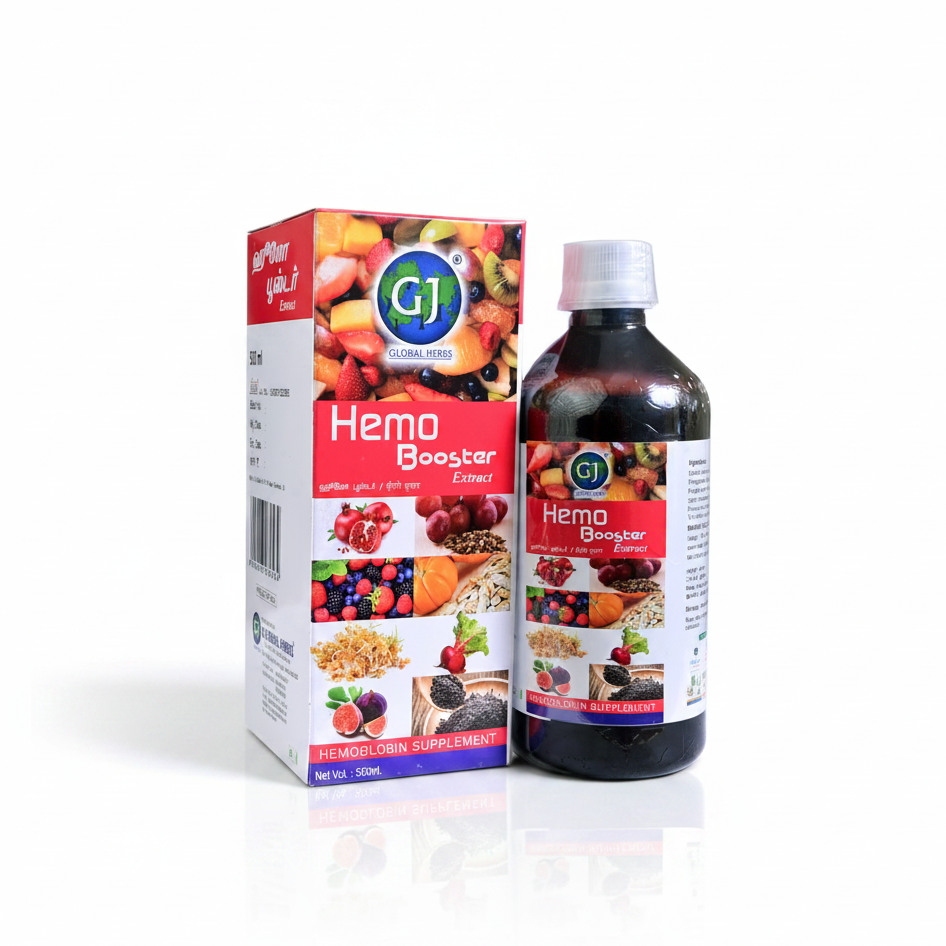 33 HERBALS | Herbal Ingredients Hemobooster - 500ml