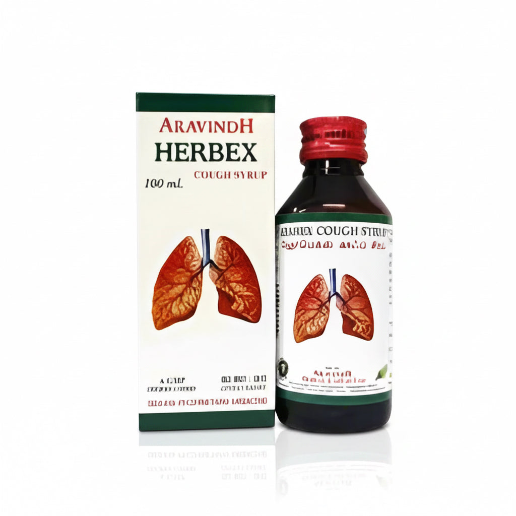 Aravinth harbal | Herbex cough syrup