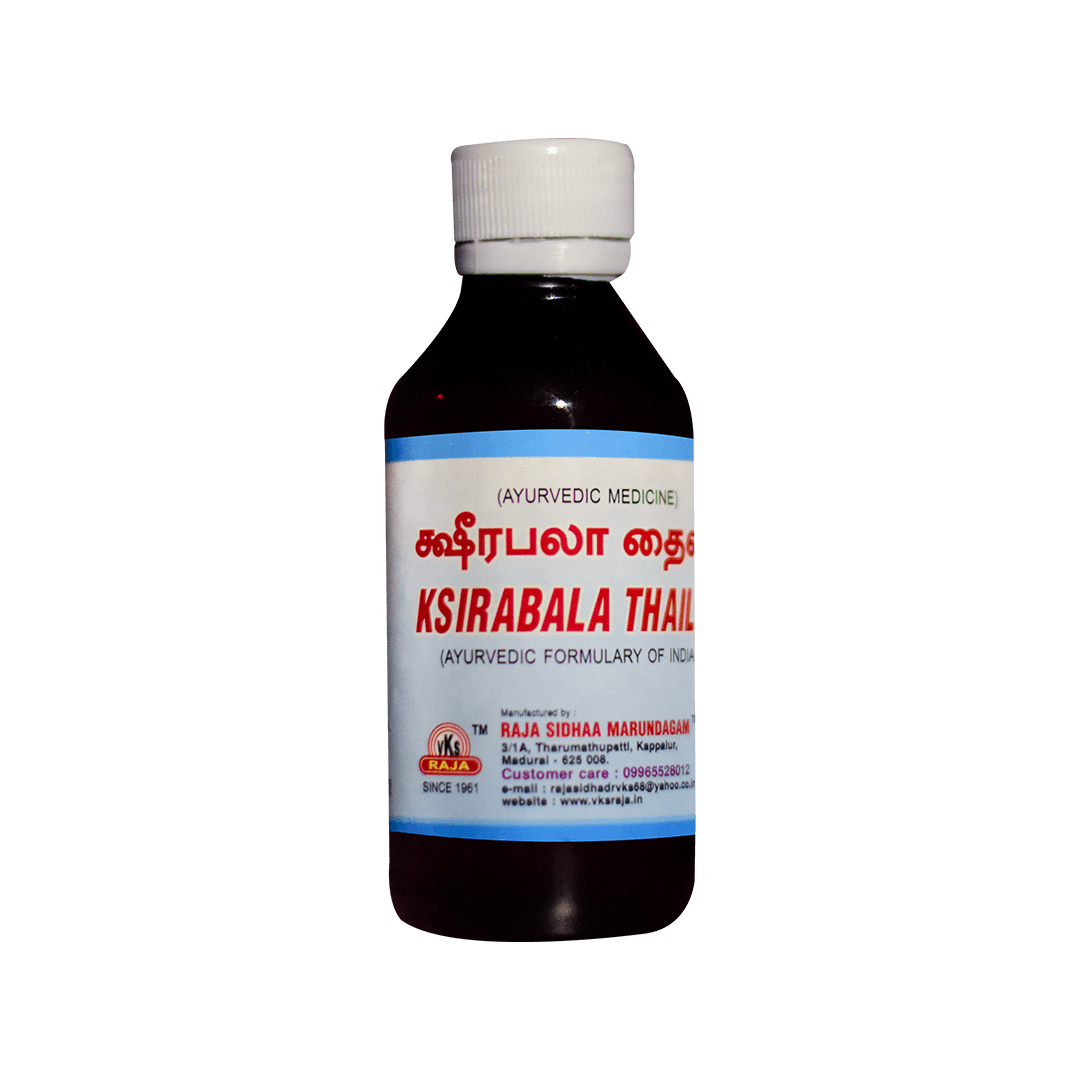 VKS Raja Sidhaa | Ksirabala Thailam | 100ml