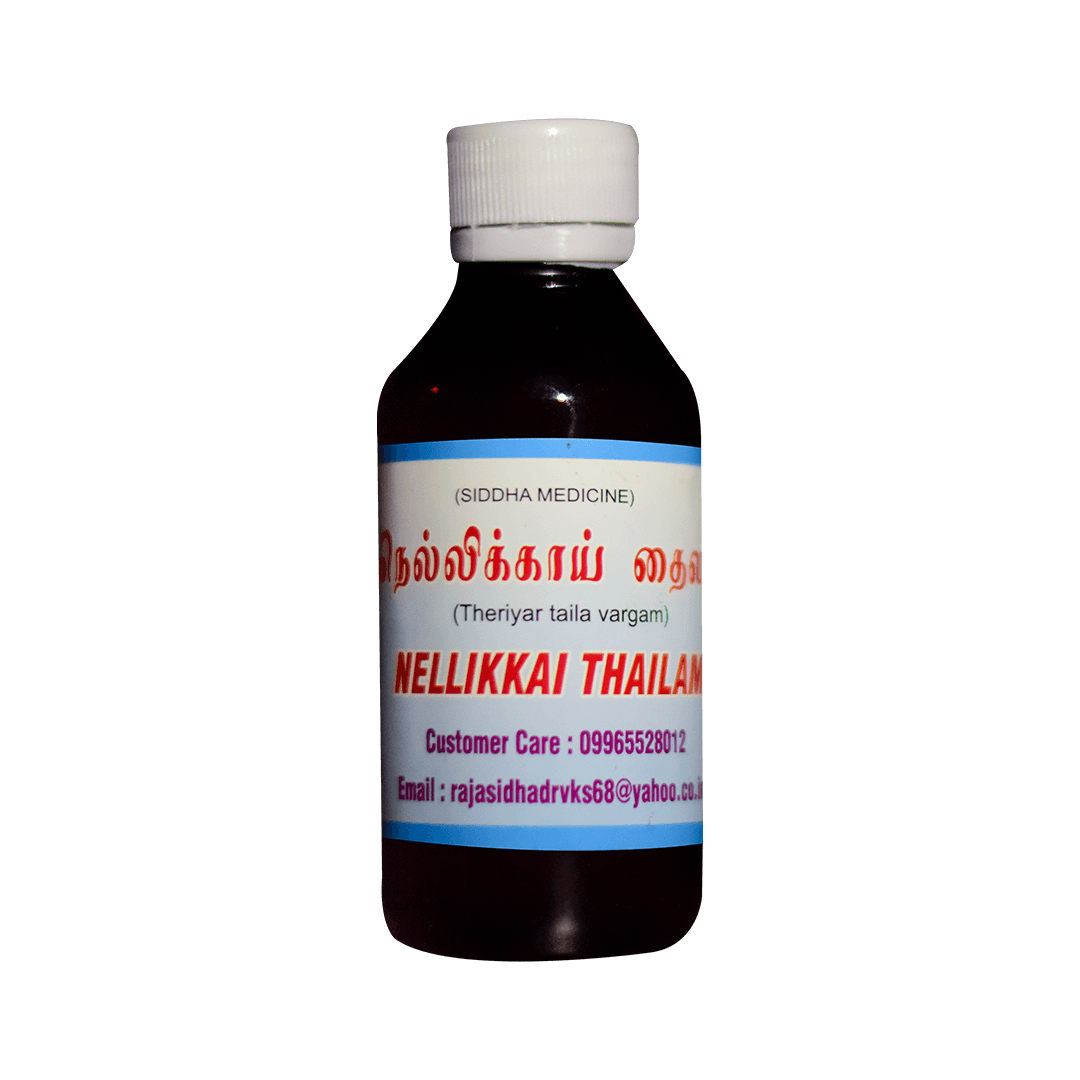 VKS Raja Sidhaa | NellikkaiThailam | 100ml