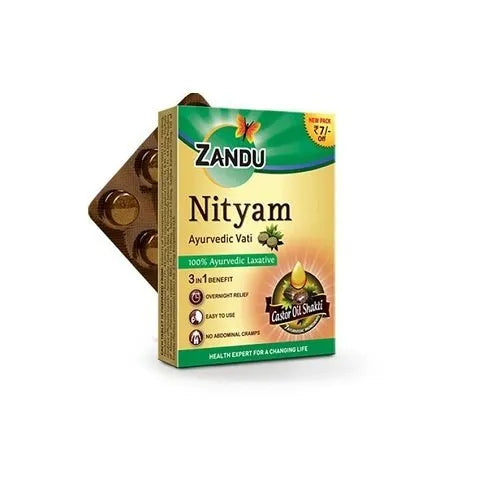 Zandu | Nityam Ayurvedic Vati 8Nos