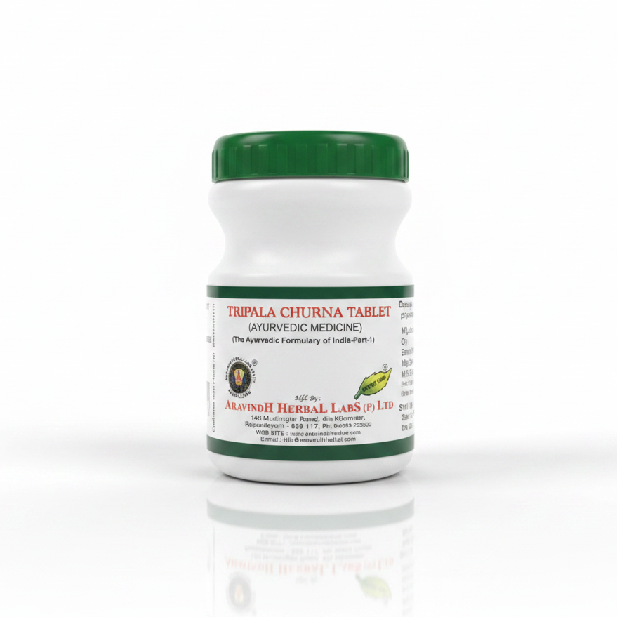 Aravinth Herbals | Triphala Churna Tablets 100Nos (pack of 2)