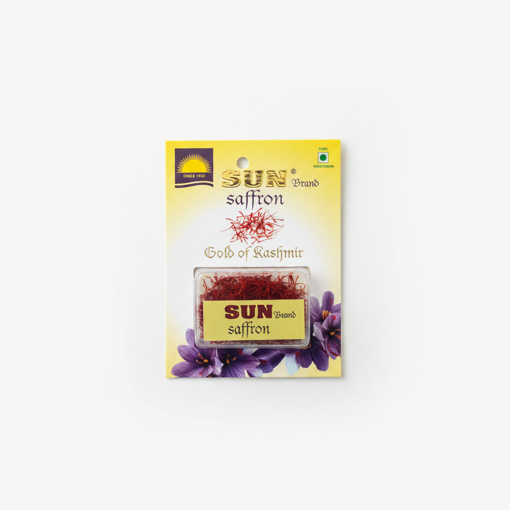 Sun Brand Kashmir Saffron | Saffron | Kumkumapoo | Kesar