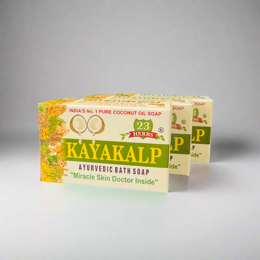 KAYAKALP AYURVEDIC BATH SOAP 75g (PACK OF 3)