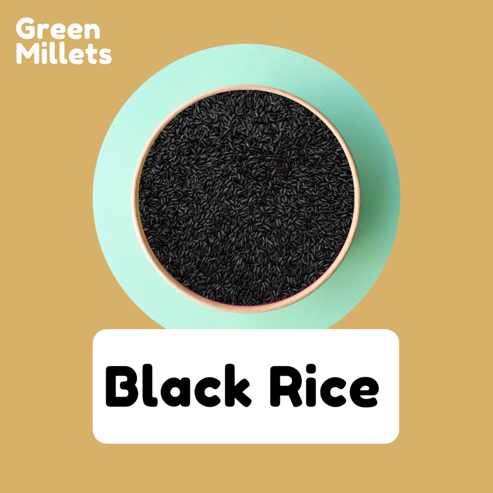 Black Rice | Karuppu Kavuni Rice | Karuppu Arisi | Emperor's Rice 1Kg ...