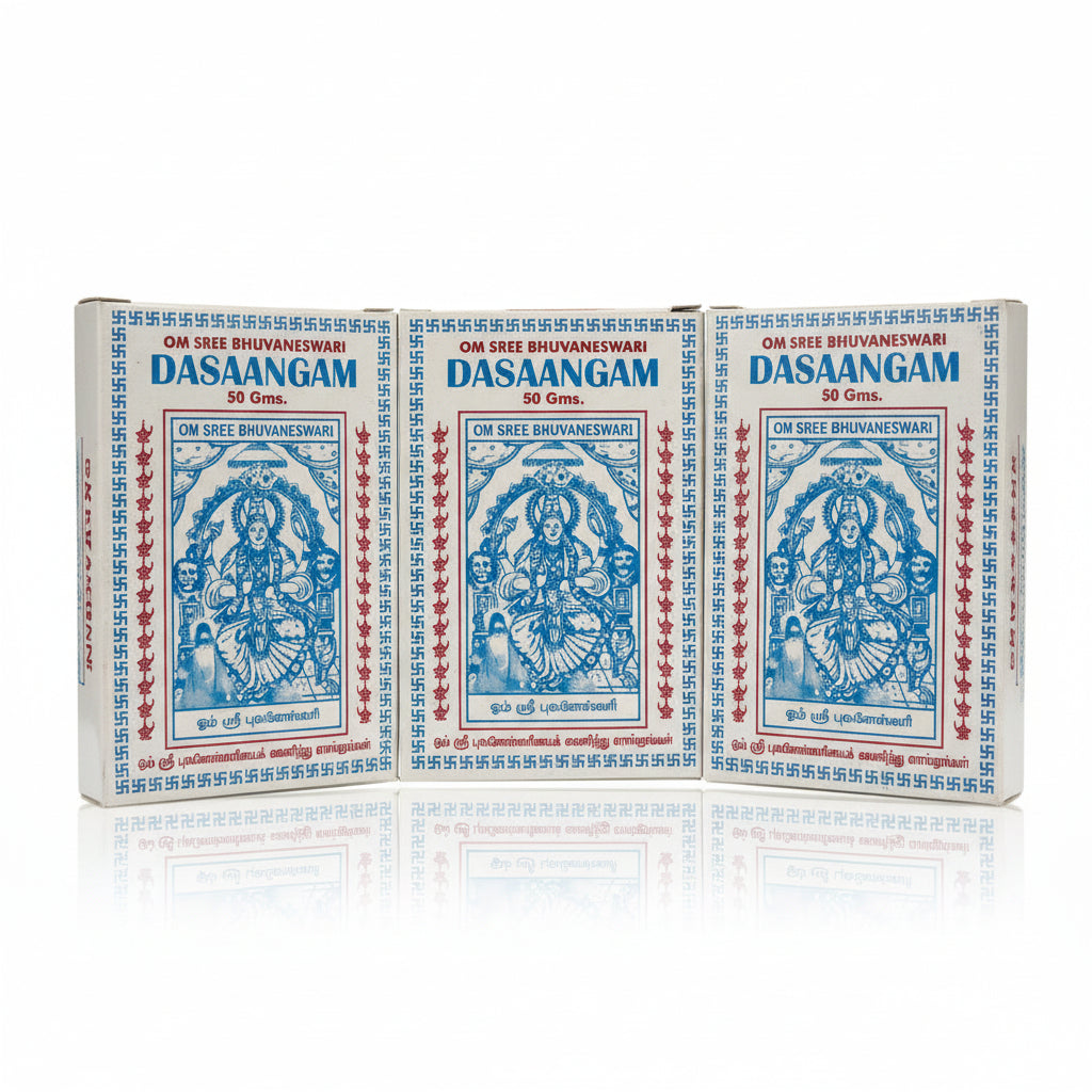Dasangam -Bhuvaneswari dhoop powder 50gms (pack of 3)