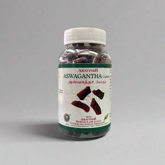 Aravinth Herbals | Aswagandha Capsule 100Nos