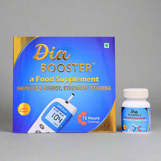 DIA BOOSTER | Natural Supplement for Blood Sugar Control | Ideal for Insulin Patients | 60 Capsules