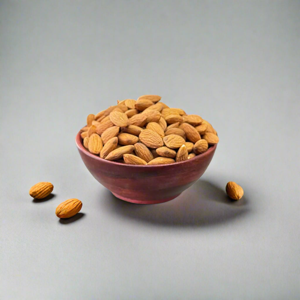 Raw Almonds | Badam | Almonds | Pure Raw Almonds Whole | Real Nuts | High In Fiber | Badam Giri | Rich In Protein, Magnesium, Phosphorus And Dietary Fibre, Nuts & Dry Fruits