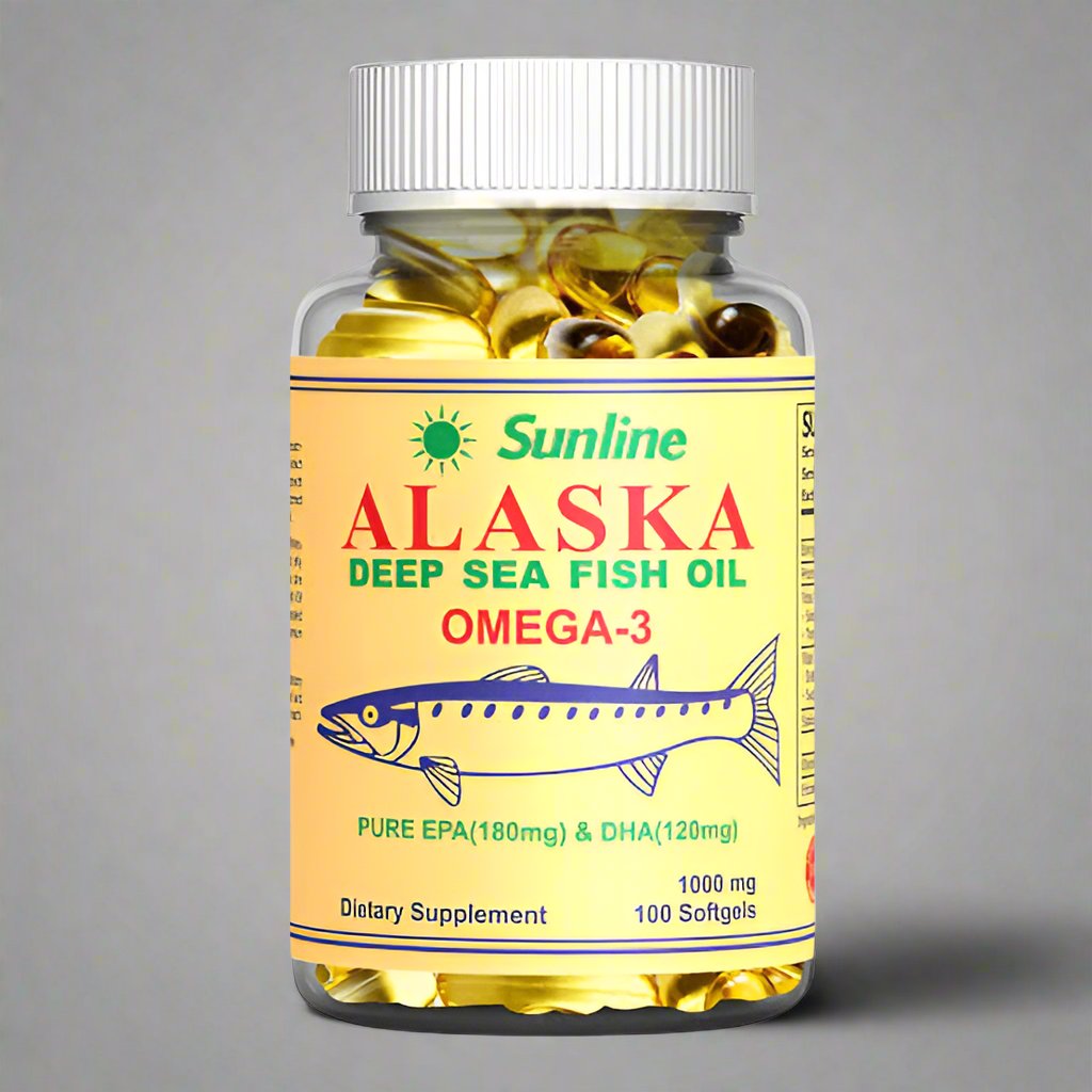 Sunlne | Alaska | OMEGA -3 | Deep Sea Fish Oil