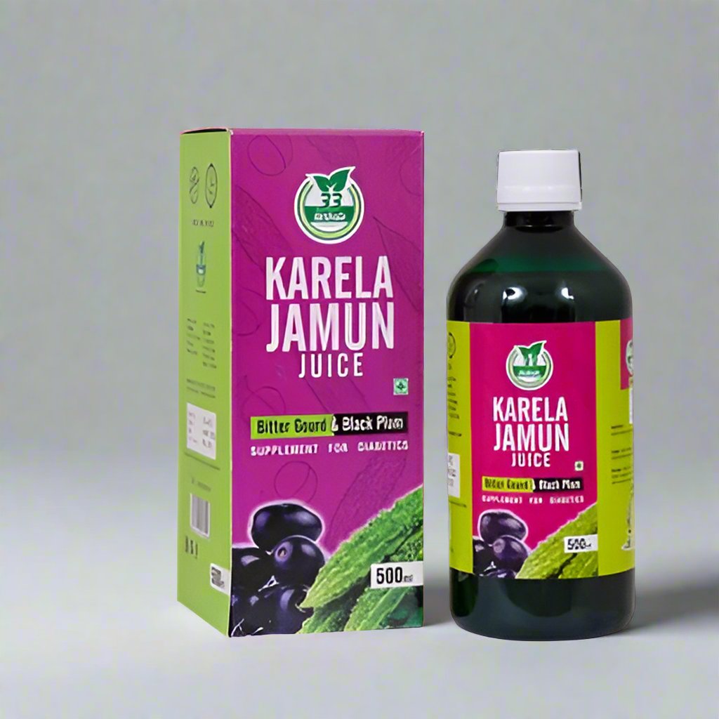 33 HERBALS | Karela Jamun Juice | Bitter Gourd & Black Plum 500ml