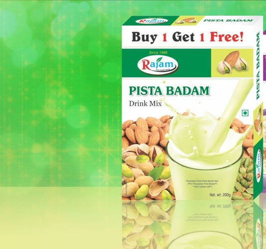 Rajam Pista Badam Mix 200G (Buy 1 Get 1 Free)