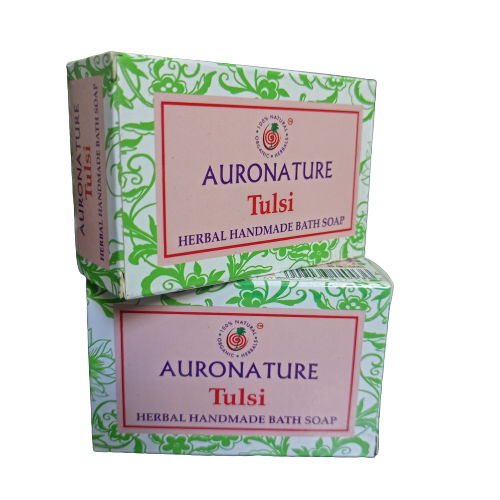 AuroNature |  Tulsi Handmade Soap 75 gms