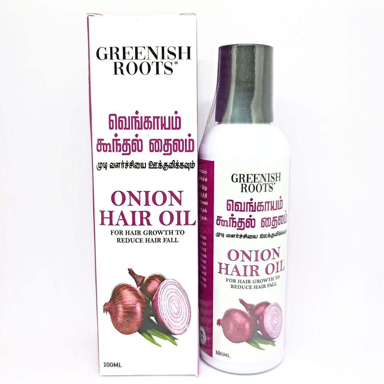 Greenish Roots ONION HAIR OIL 100ml