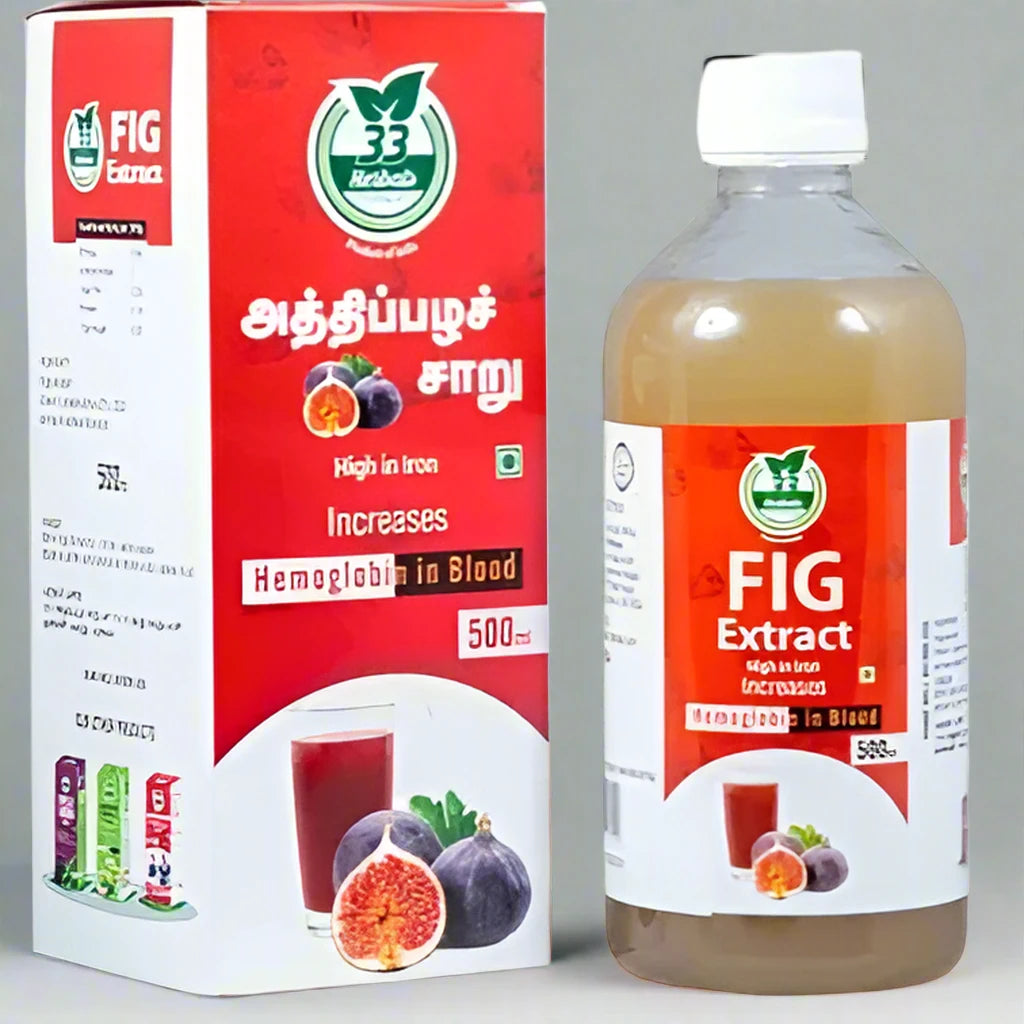 33 HERBALS | ATTHIPAZHA SAARU | FIG SYRUP 500ML