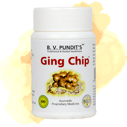 GING CHIP 50gm | Ginger Chips | B.V.Pandit's