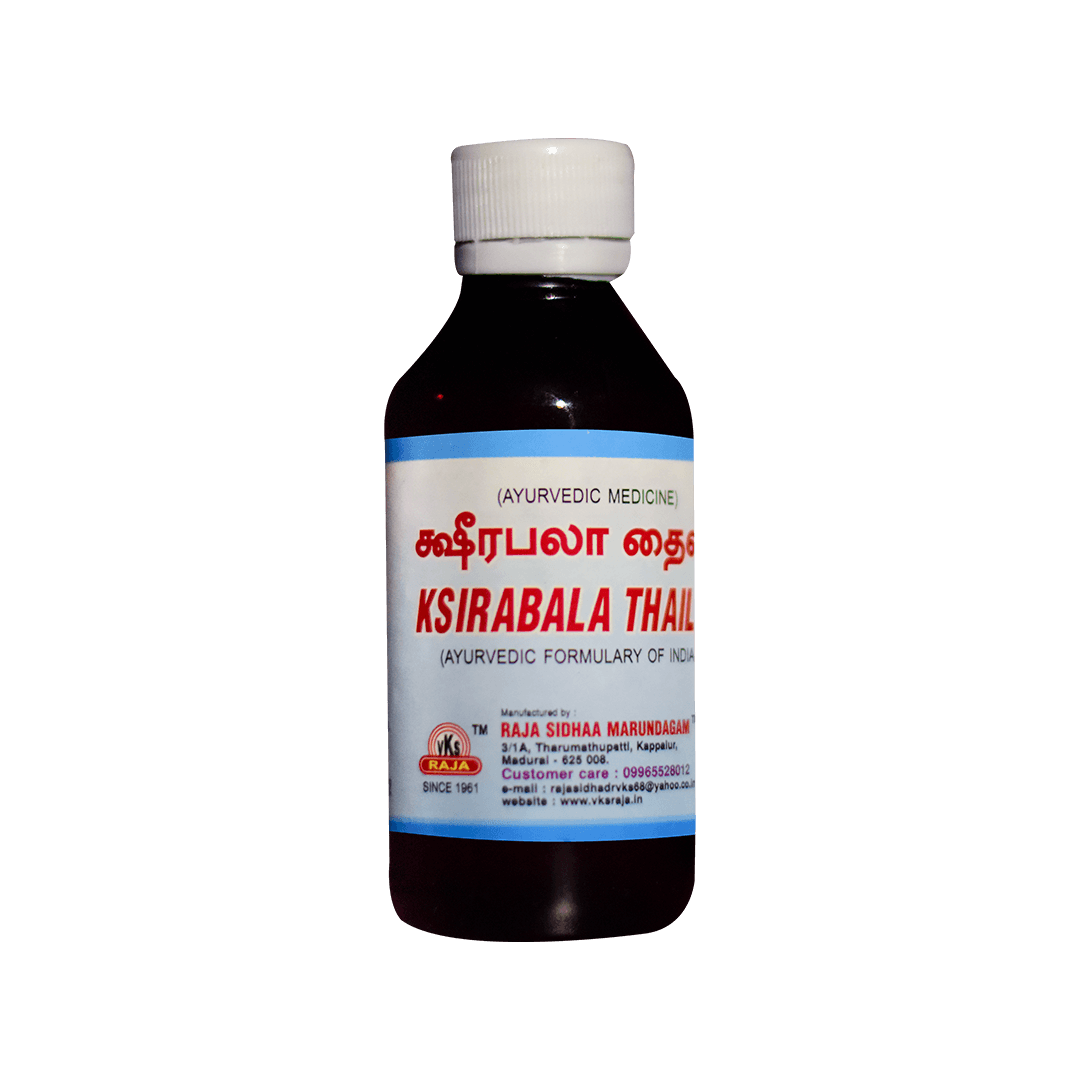 VKS Raja Sidhaa |  Ksirabala Thailam  | 100ml