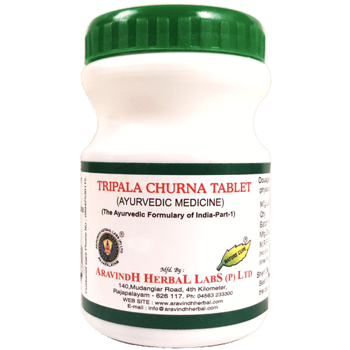 Aravinth Herbals | Tripala Churna Tablets  100Nos